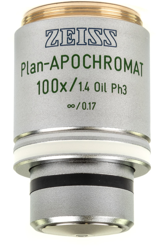 Objective Plan-Apochromat 100x/1.4 Oil Ph3 M27