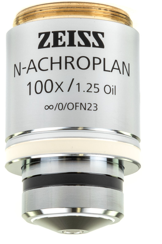 Objective N-Achroplan 100x/1.25 Oil CG=0 M27