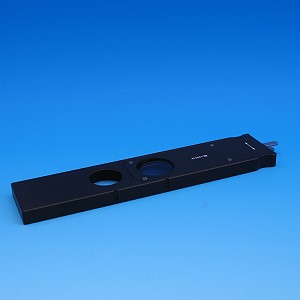 Analyzer slider D/A with lambda-plate, each rotatable +/- 10°
