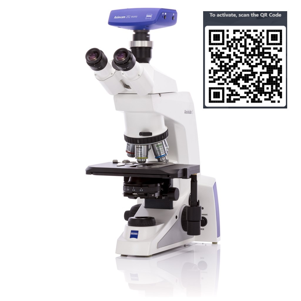 Professionnel Trioculaire LED Microscope W Phase Contraste 5Mp USB
